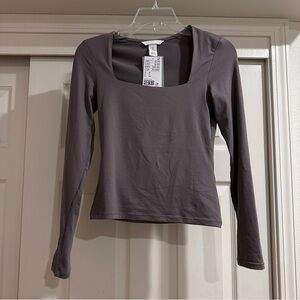 H&M Square Neck Long Sleeve - XS - NWT